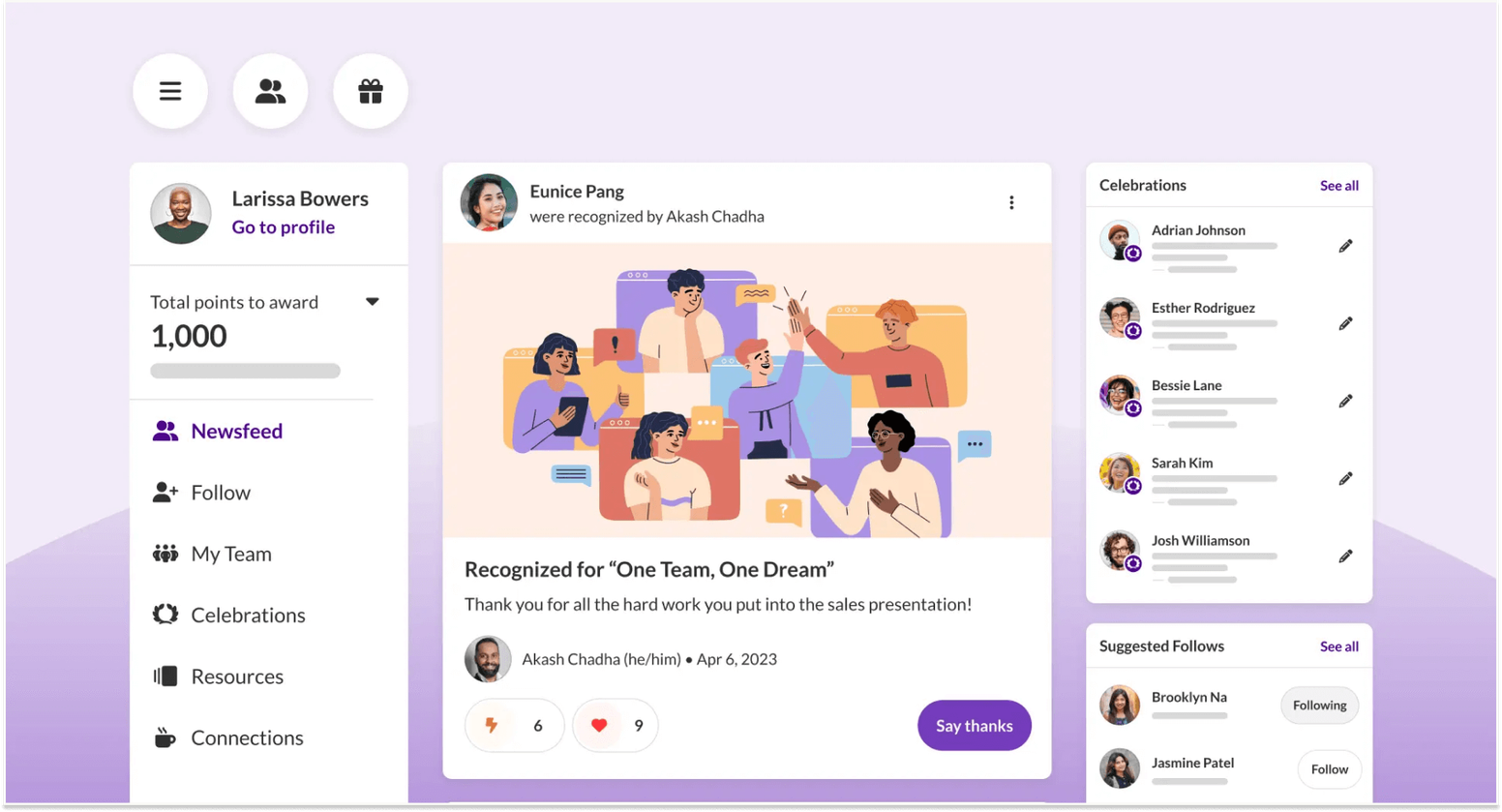 Employee Engagement Tools and Software: Achievers