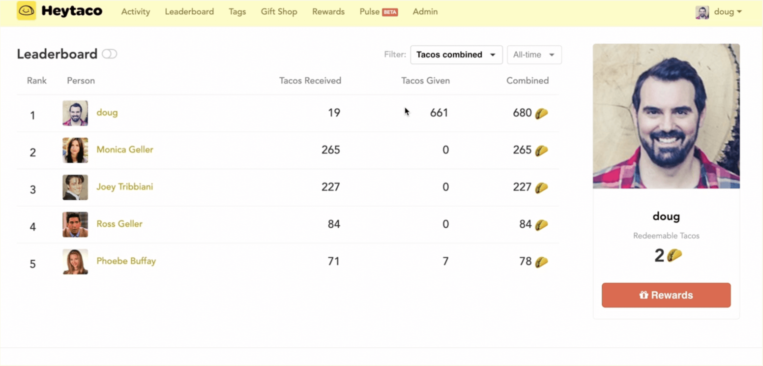 HeyTaco vs. Matter: HeyTaco Recognition