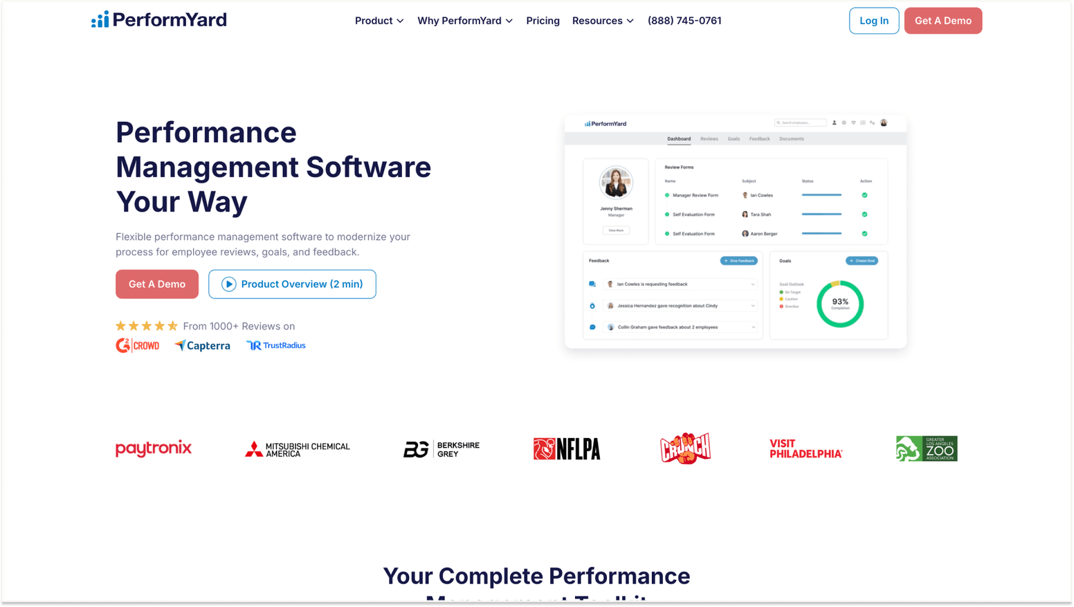 Employee Engagement Tools and Software: PerformYard
