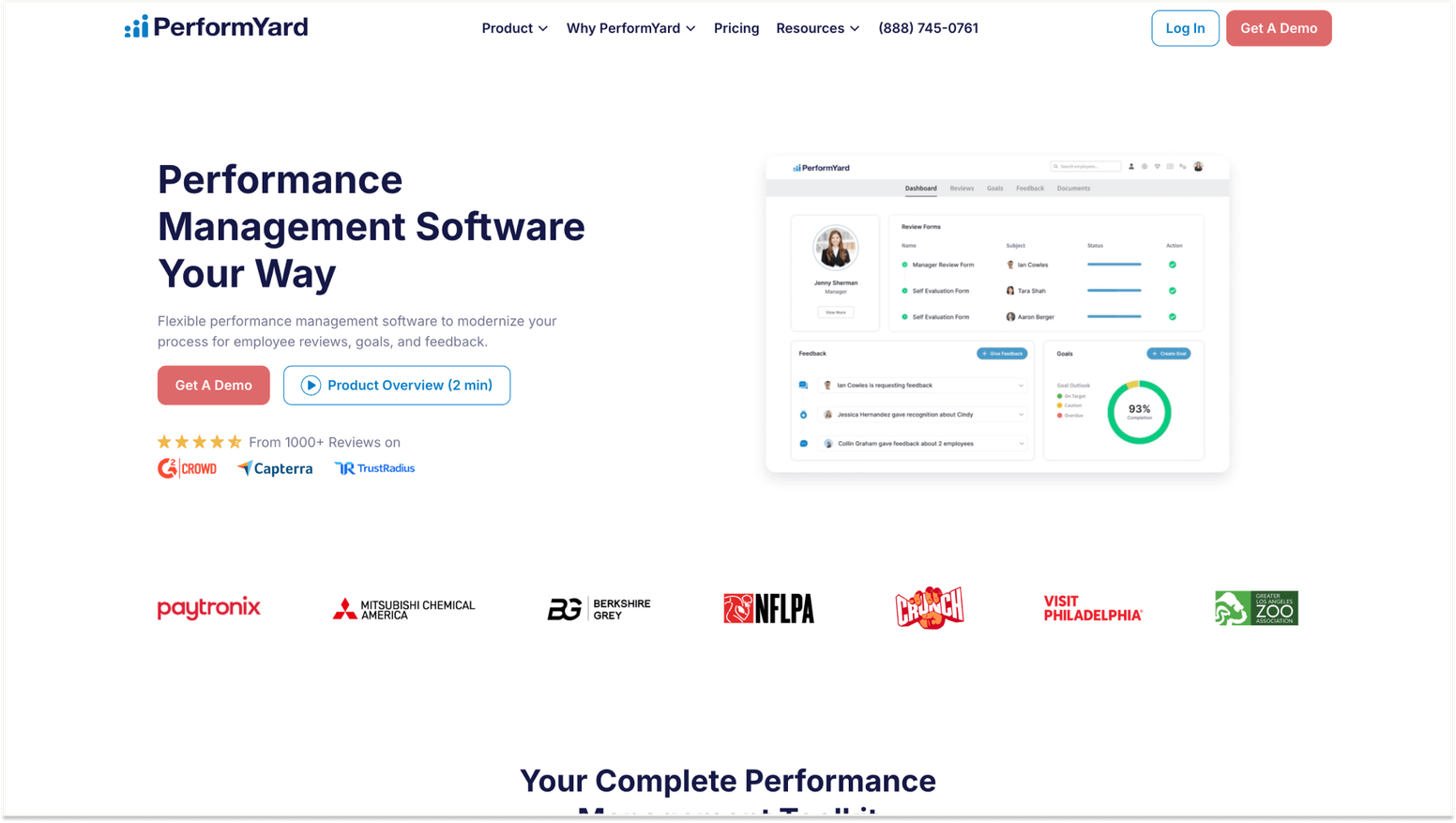 Employee Engagement Tools and Software: PerformYard