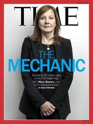 Decisive Leadership puts Barra in the headlines in a good way (Courtesy of Time Magazine)