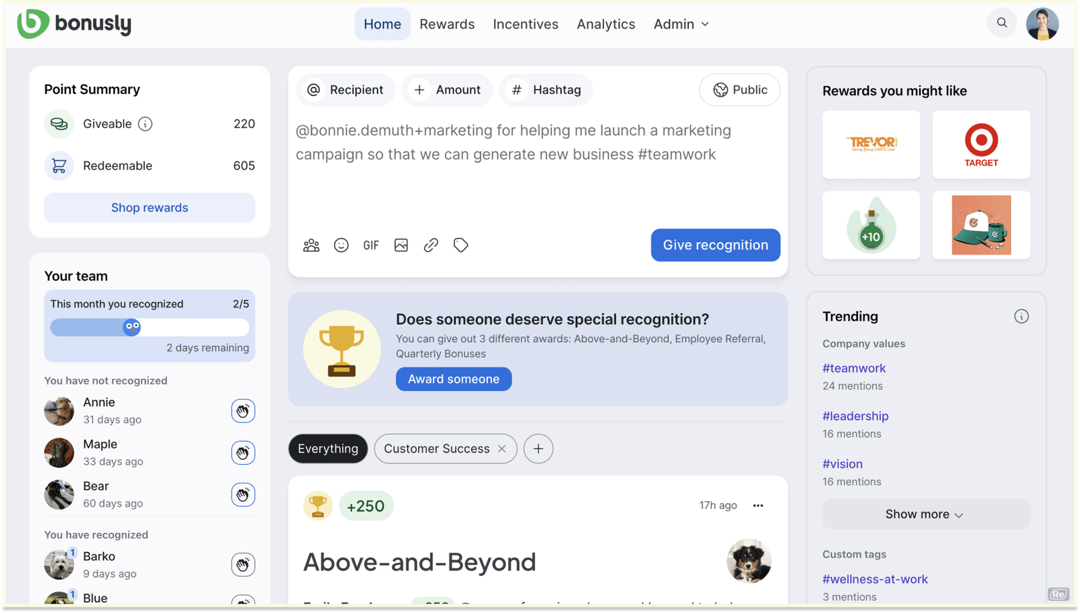 Top Platforms and Strategies for Building a Strong Peer Recognition Culture: Bonusly
