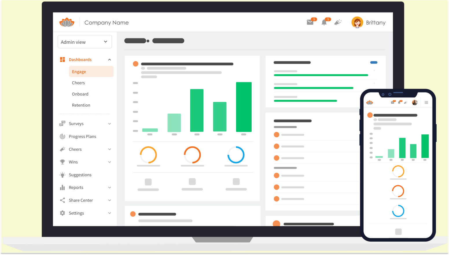 TINYpulse employee feedback platform