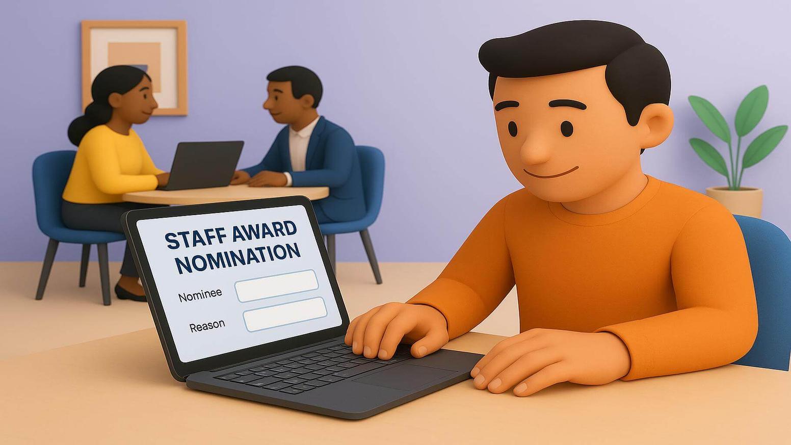 Employee award nomination examples by category