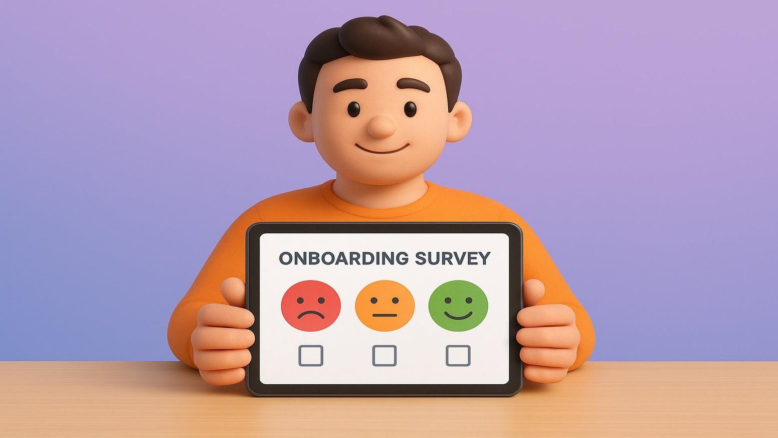 Advanced onboarding survey templates for specialized scenarios
