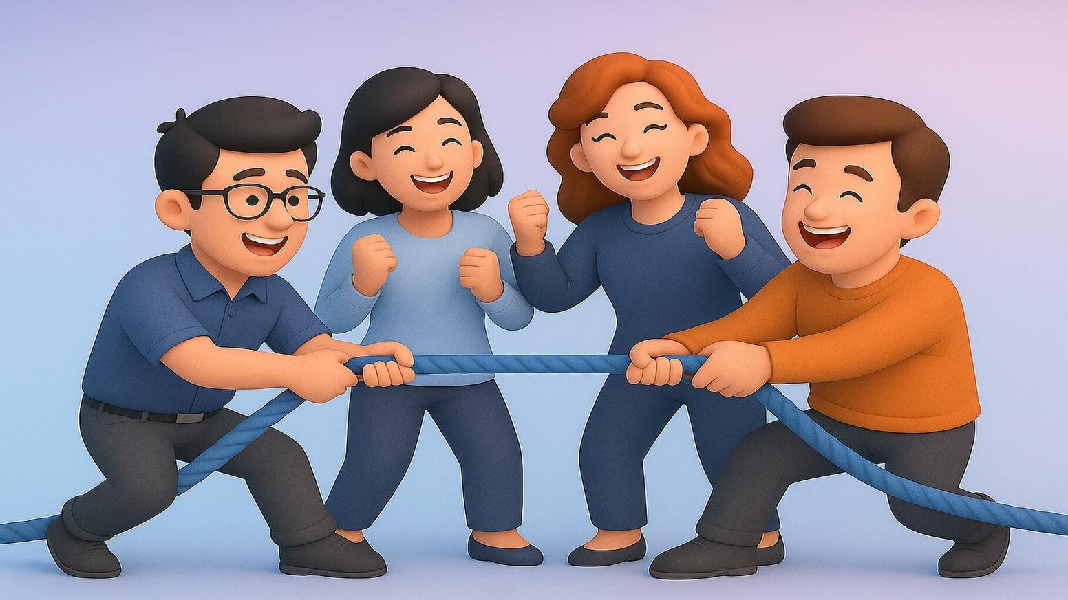 Fun team-building activities for large groups