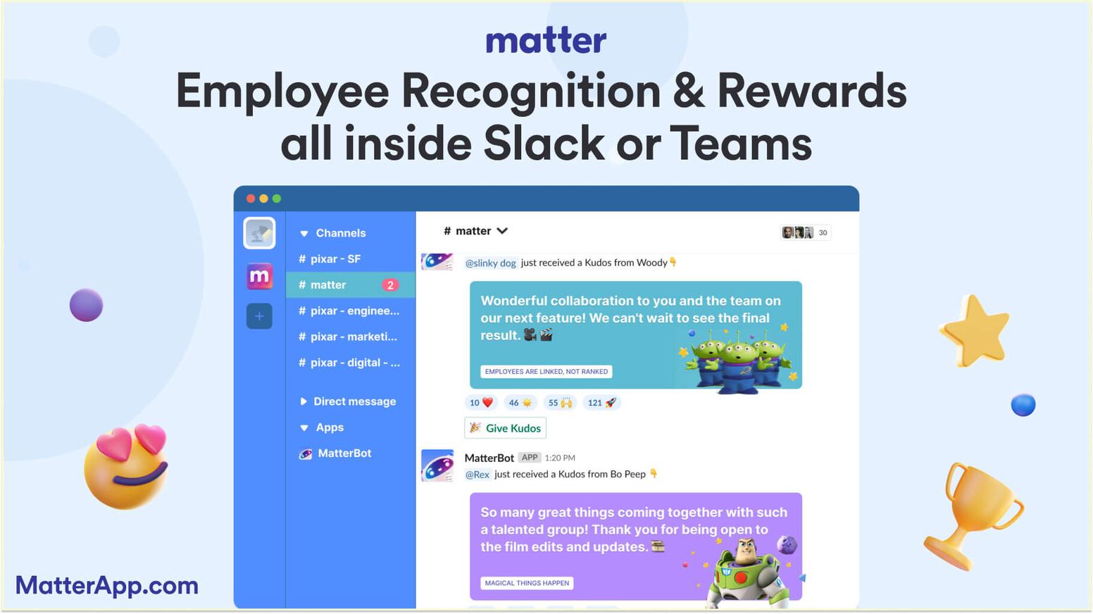 Enterprise eNPS tools and software platforms: Matter