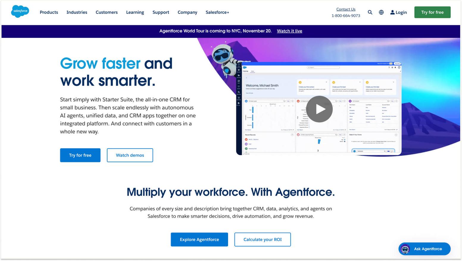 Real-world examples of Success: Salesforce