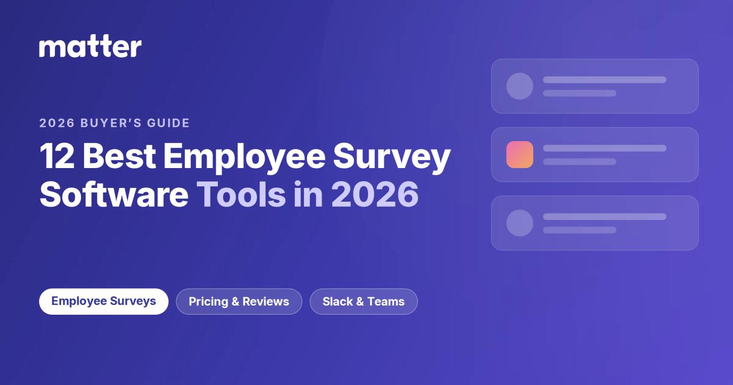 12 Best Employee Survey Software Tools in 2026: Pricing & Reviews