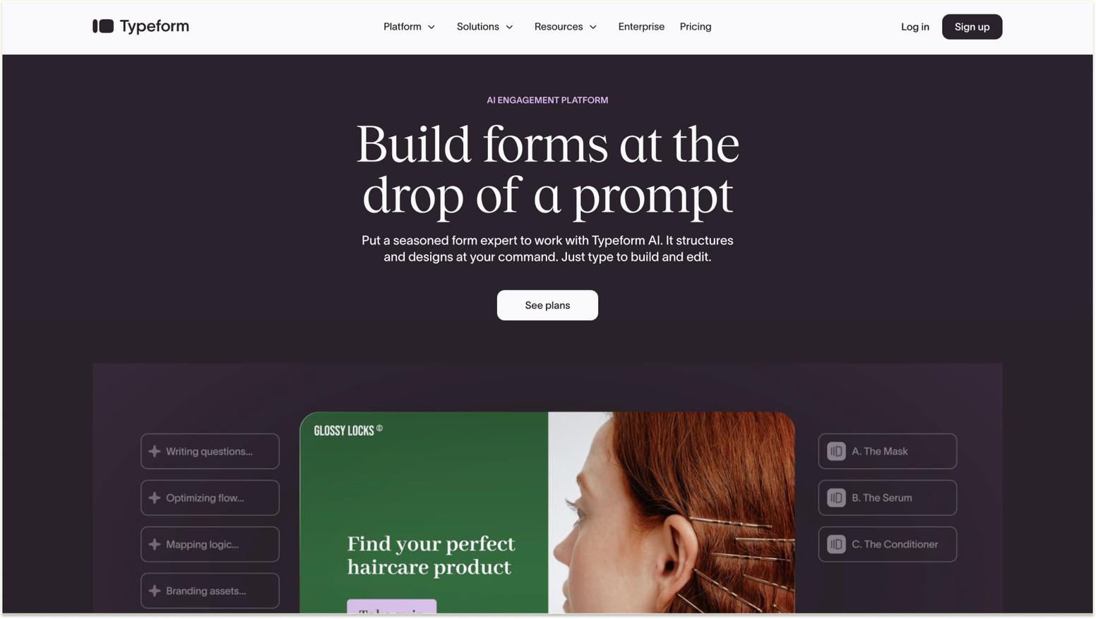 Budget-friendly eNPS measurement tools: Typeform