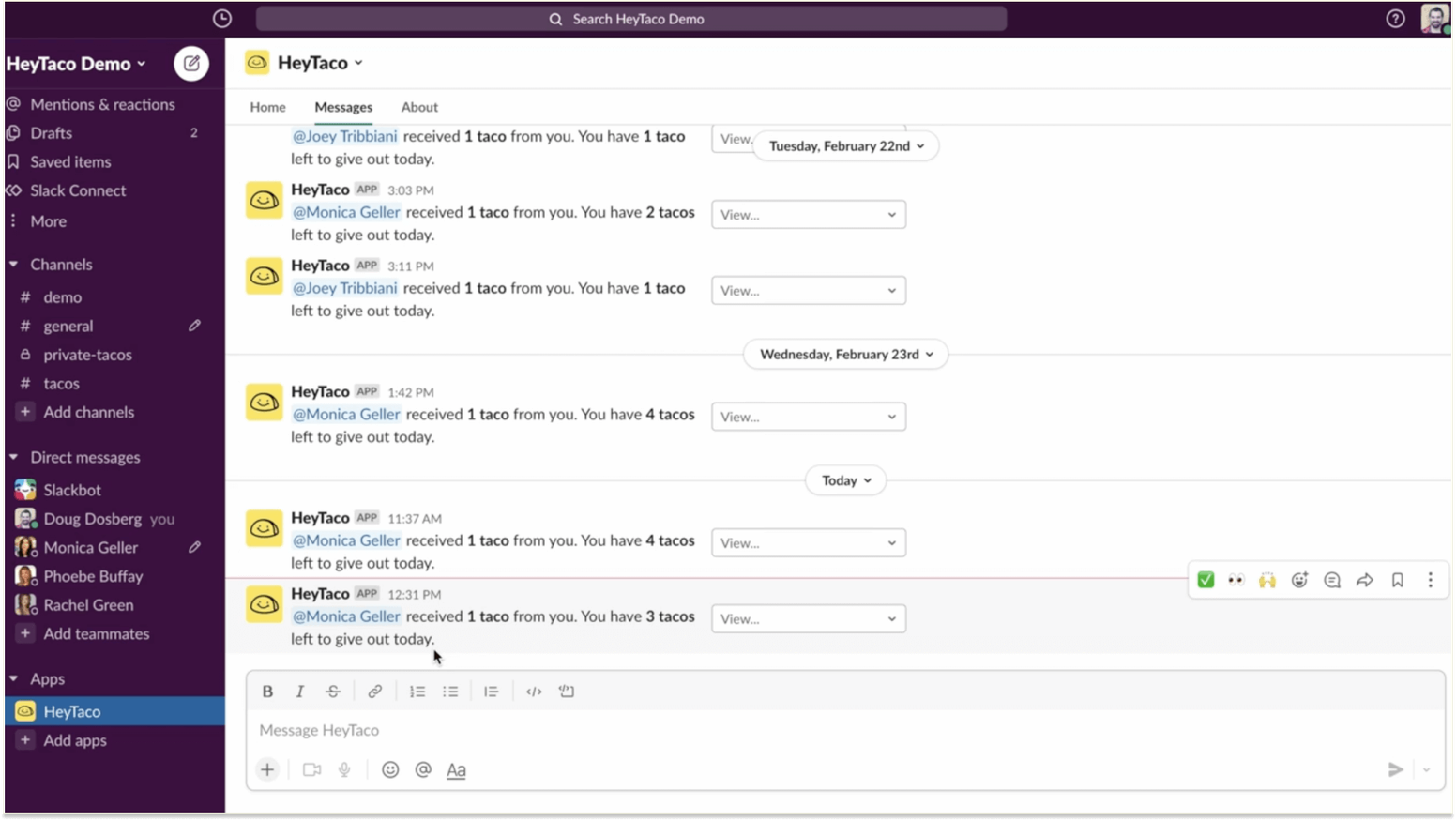 Leading Recognition Platforms for Small Companies: HeyTaco