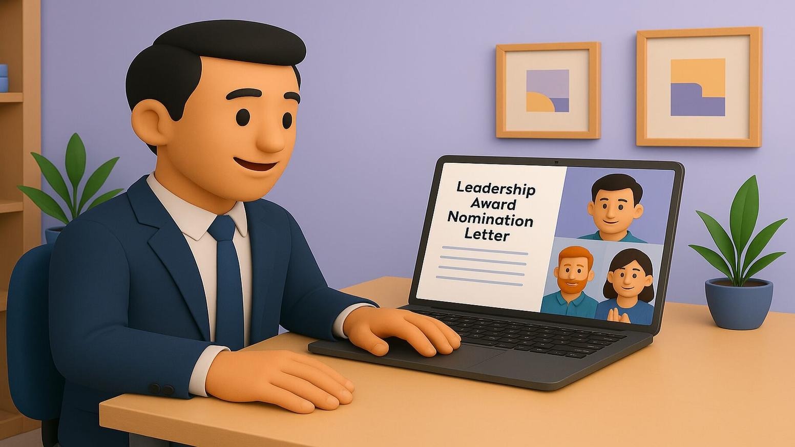 Leadership award nomination letter sample templates by leadership style