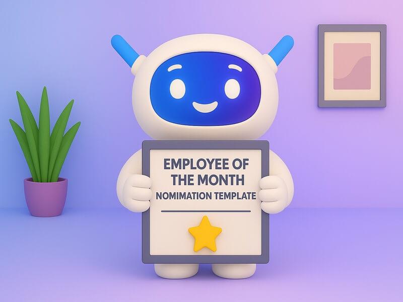 40+ Employee of the Month Nomination Templates [2026 Guide]