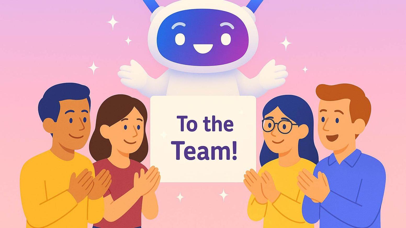 What does kudos to the team mean?