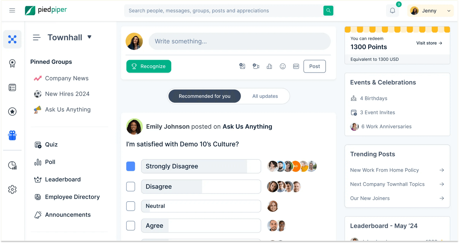 Best Employee Engagement Software and Platforms: Empuls