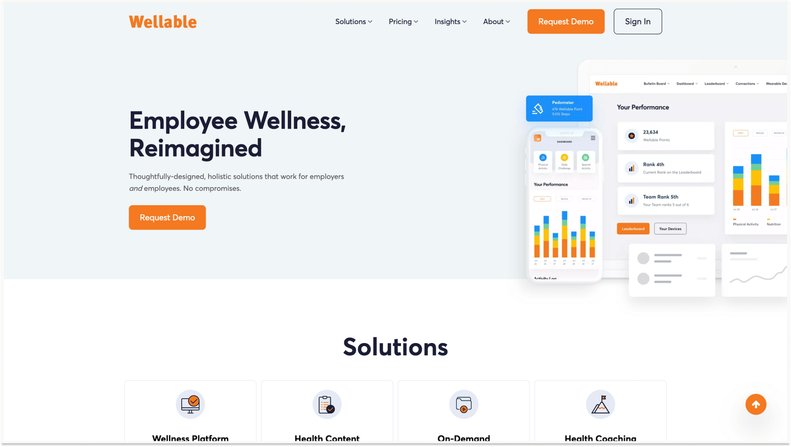 Employee Engagement Survey Software for Wellness: Wellhub