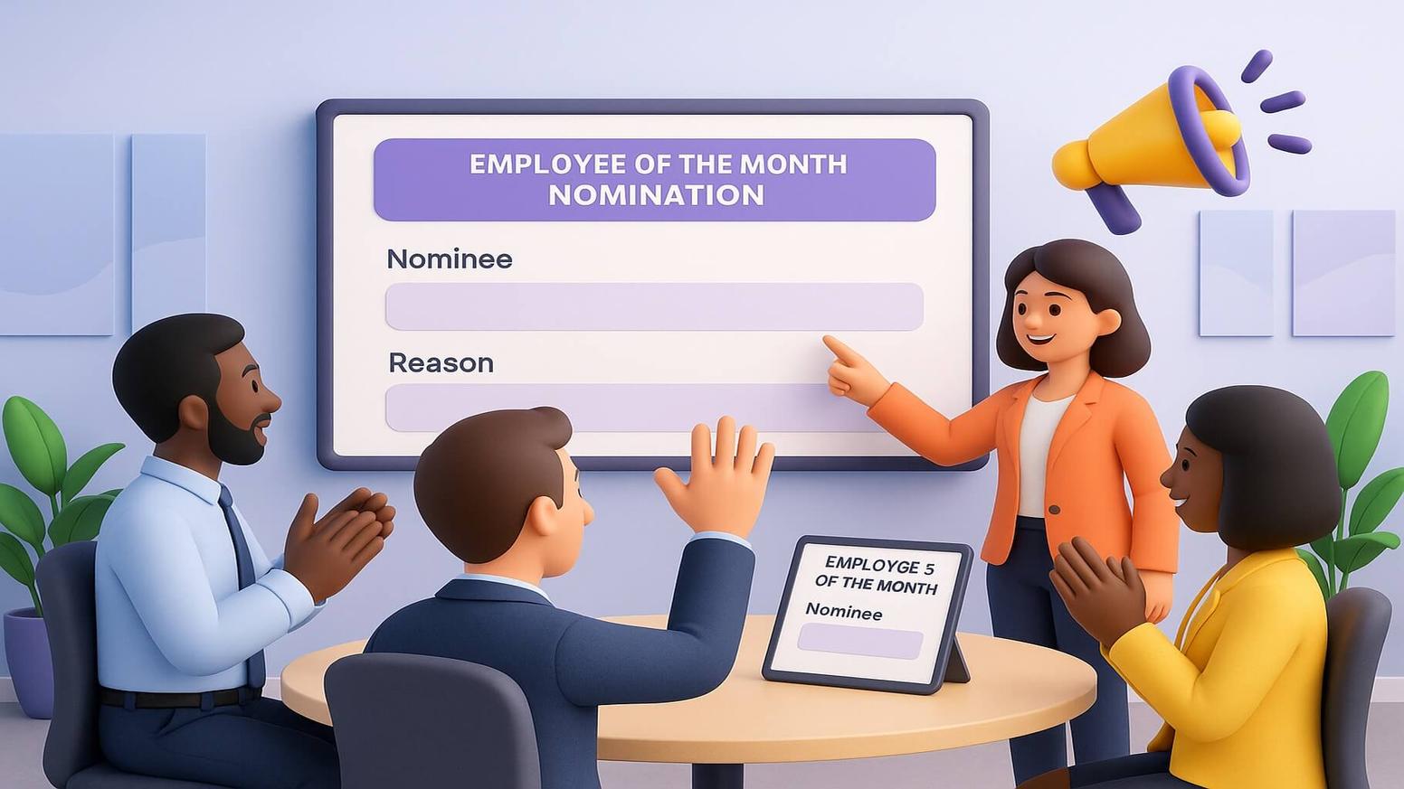 Why are employee of the month nomination templates important for organizations