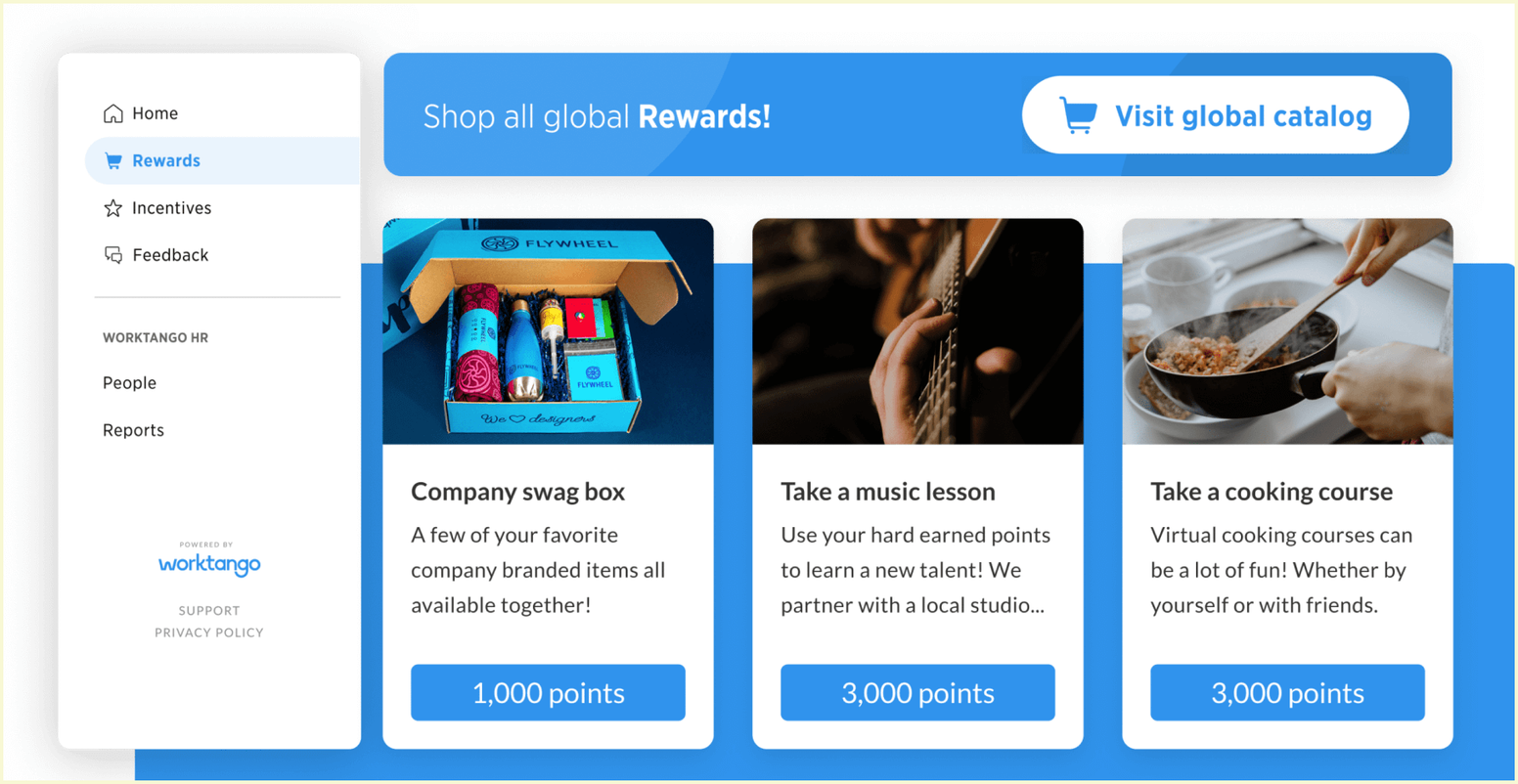 Kudos vs. WorkTango: WorkTango Rewards