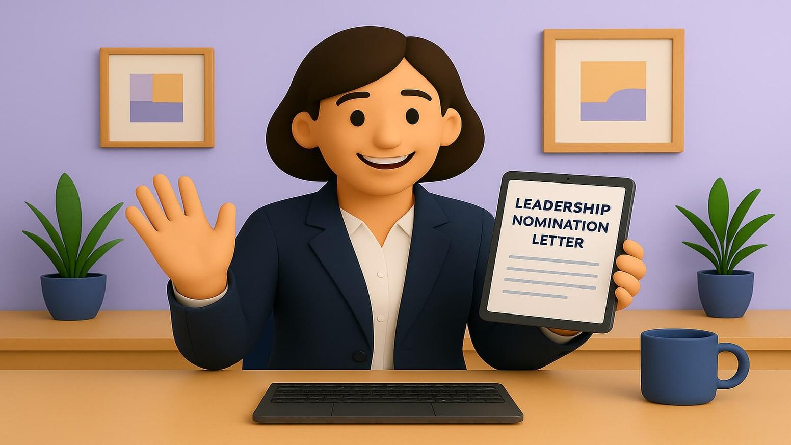 Employee recognition employee award nomination example templates for leadership