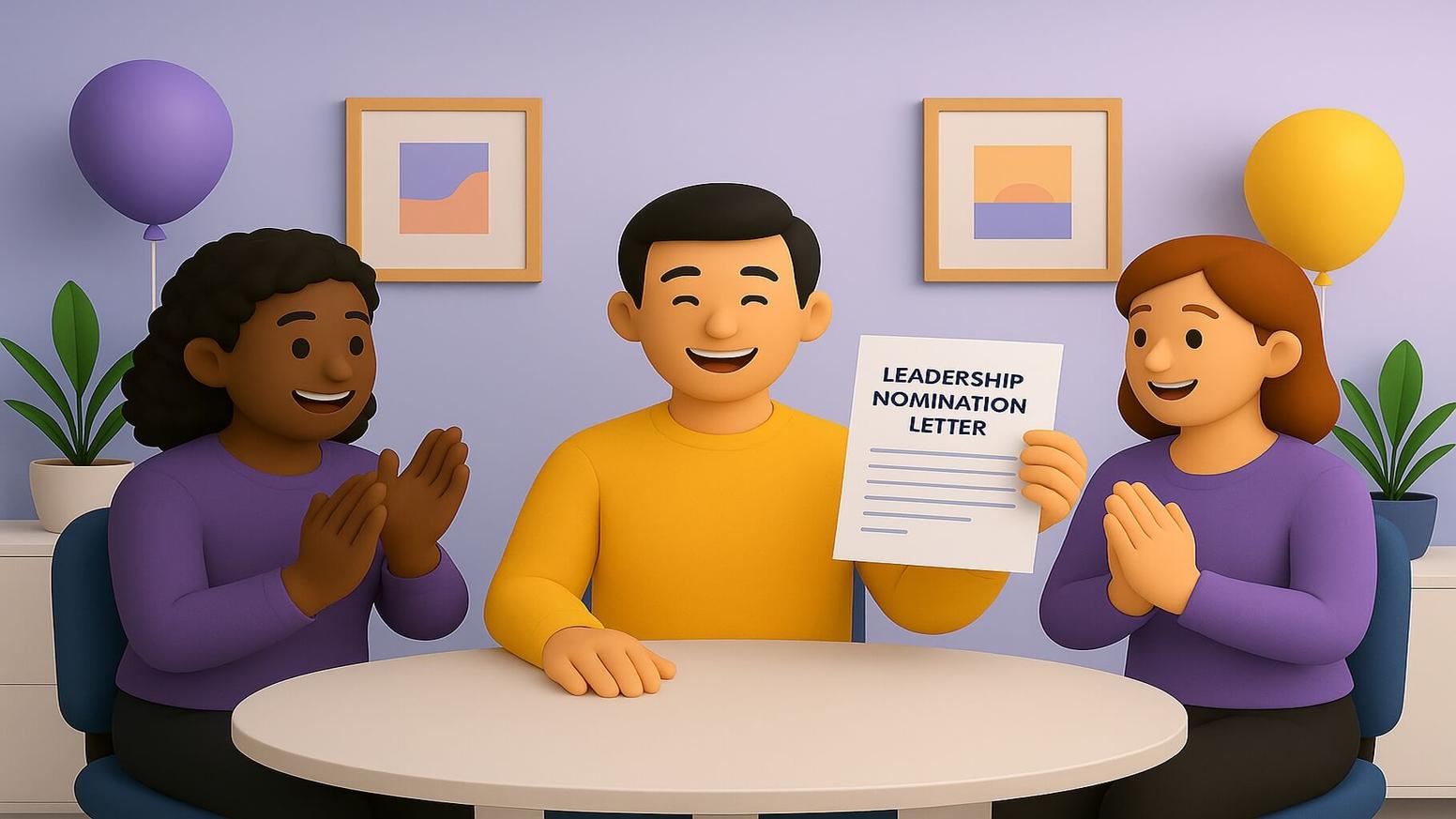 What makes an outstanding leadership award nomination letter sample effective?