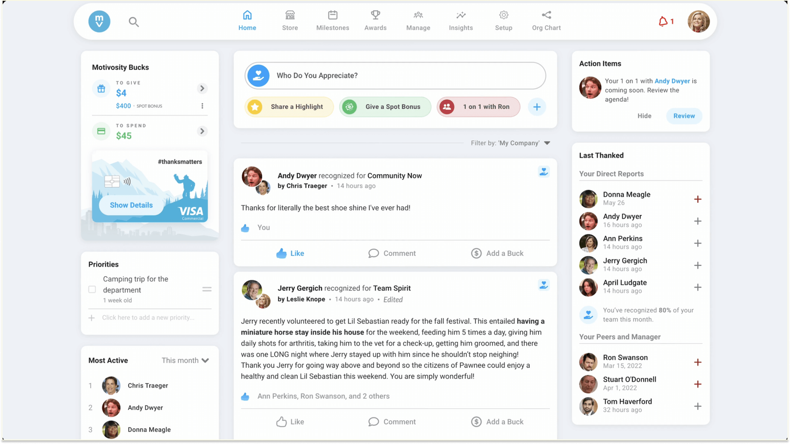 Top Companies Offering Employee Rewards Solutions: Motivosity