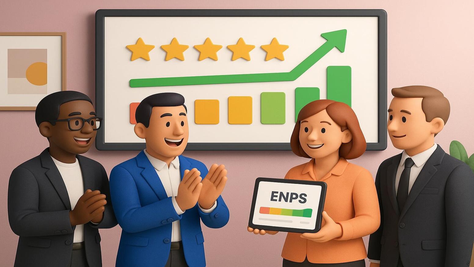 What is a good eNPS score and eNPS score benchmark?