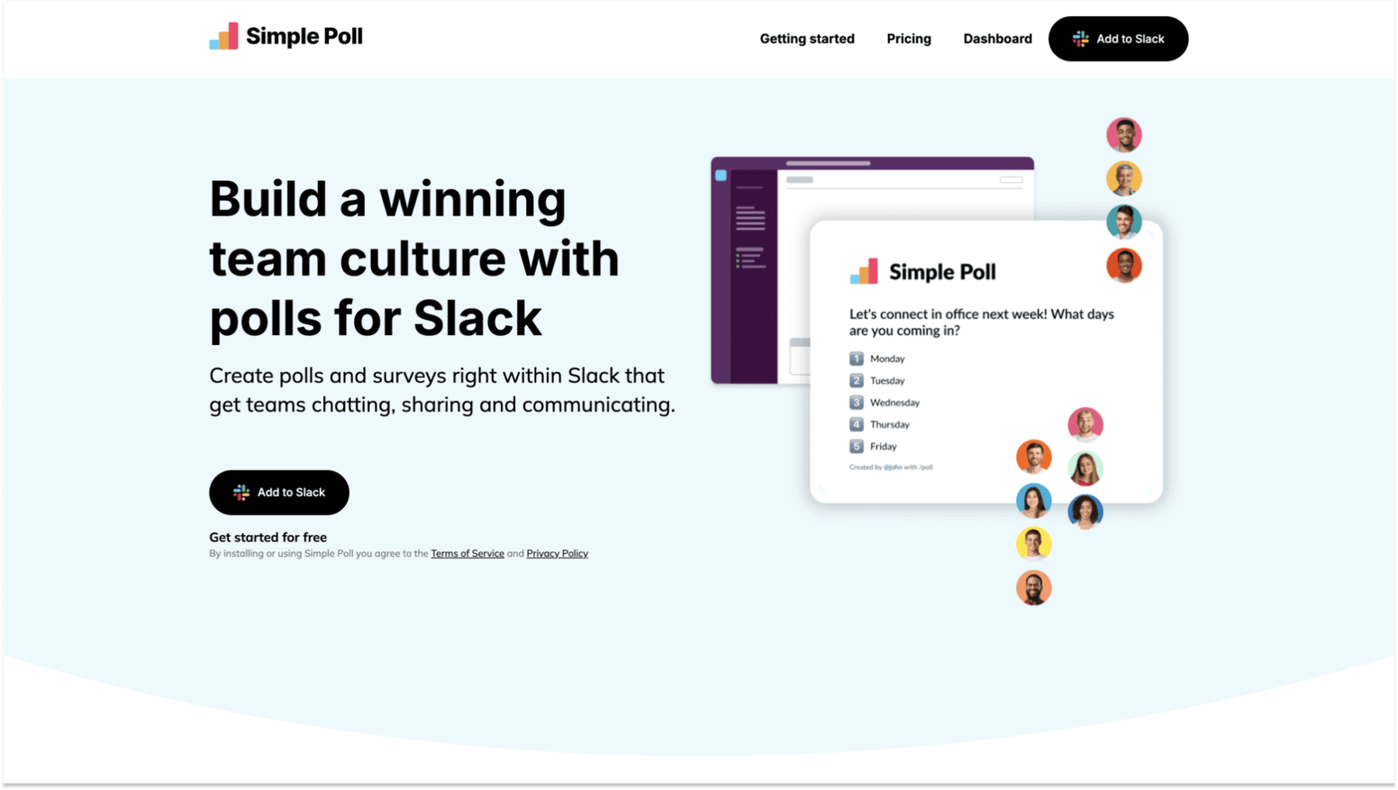 Employee Engagement Survey Tools for Slack Apps: Simple Poll