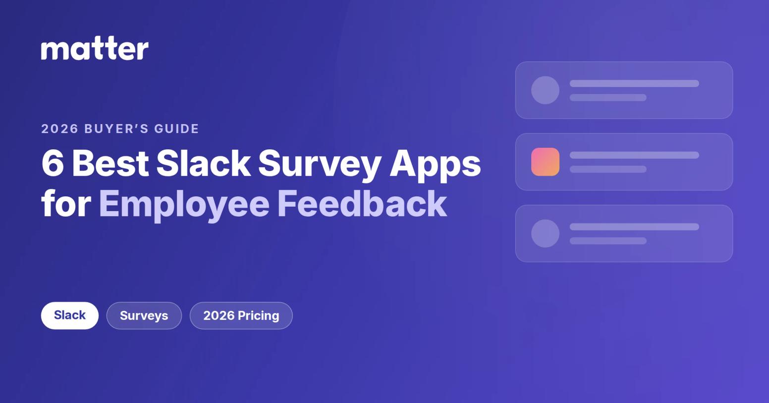 8 Best Slack Survey Apps for Employee Feedback and Pulse Checks in 2026