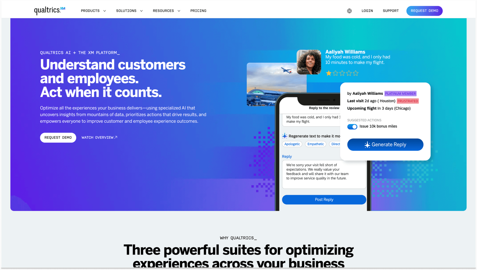 Employee Engagement Survey Software: Qualtrics